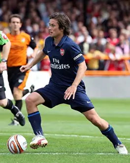 Tomas Rosicky in Action: Arsenal's Pre-Season Thriller at Barnet (2009)