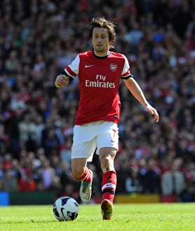 Tomas Rosicky in Action: Fulham vs Arsenal, Premier League 2012-13