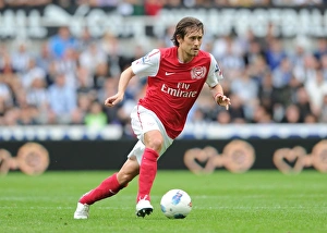 Tomas Rosicky in Action: Newcastle United vs. Arsenal, Premier League 2011-12