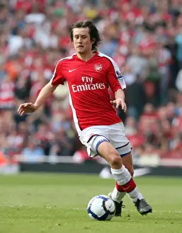 Tomas Rosicky (Arsenal). Arsenal 0: 0 Manchester City. Barclays Premier League