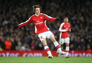 Arsenal v Chelsea 2009-10 Gallery: Tomas Rosicky (Arsenal). Arsenal 0: 3 Chelsea, Barclays Premier League, Emirates Stadium