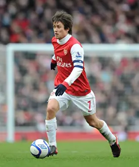 Tomas Rosicky (Arsenal). Arsenal 1: 1 Leeds United, FA Cup 3rd Round, Emirates Stadium