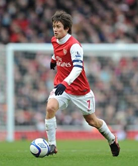 Images Dated 8th January 2011: Tomas Rosicky (Arsenal). Arsenal 1: 1 Leeds United, FA Cup 3rd Round, Emirates Stadium