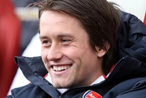 Images Dated 16th October 2010: Tomas Rosicky (Arsenal). Arsenal 2: 1 Birmingham City. Barclays Premier League