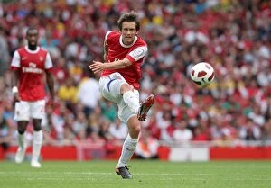 Tomas Rosicky (Arsenal). Arsenal 3: 2 Celtic. Emirates Cup Pre Season. Emirates Stadium