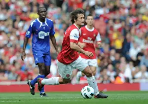 Arsenal V Bolton Wanderers 2010-11 Prints: Tomas Rosicky (Arsenal). Arsenal 4: 1 Blackburn Rovers, Barclays Premier League