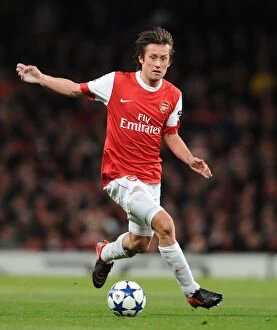 Images Dated 19th October 2010: Tomas Rosicky (Arsenal). Arsenal 5: 1 Shakhtar Donetsk, UEFA Champions League
