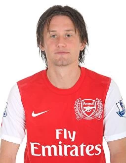 Images Dated 4th August 2011: Tomas Rosicky (Arsenal). Arsenal Photocall, Emirates Stadium, Arsenal Football Club