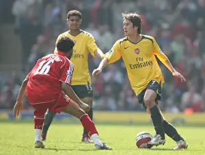 Tomas Rosicky (Arsenal) Jermaine Pennant (Liverpool)