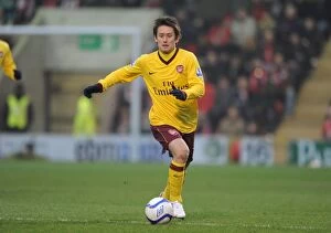 Leyton Orient v Arsenal - FA Cup 2010-2011 Collection: Tomas Rosicky (Arsenal). Leyton Orient 1: 1 Arsenal. FA Cup 5th Round. Matchroom Stadium
