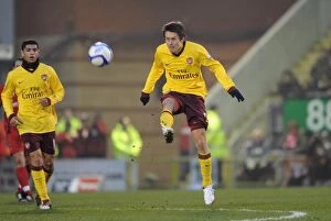 Leyton Orient v Arsenal - FA Cup 2010-2011 Collection: Tomas Rosicky (Arsenal). Leyton Orient 1: 1 Arsenal. FA Cup 5th Round. Matchroom Stadium