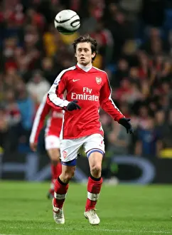 Tomas Rosicky (Arsenal). Manchester City 3: 0 Arsenal. Carlin Cup 5th Round