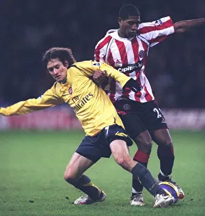 Tomas Rosicky (Arsenal) Mikele Leigertwood (Sheff Utd)