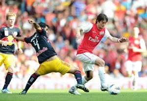 Tomas Rosicky (Arsenal) Rafeal Marquez (Red Bull). Arsenal 1:1 New York Red Bulls