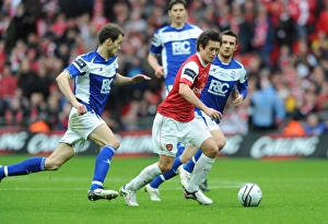 Tomas Rosicky (Arsenal) Roger Johnson and Barry Ferguson (Birmingham). Arsenal 1