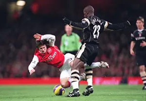 Tomas Rosicky (Arsenal) Souleymane Diawara (Charlton)