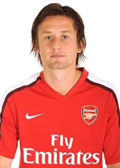 Images Dated 4th August 2009: Tomas Rosicky at Arsenal's Emirates Stadium, London, 2009