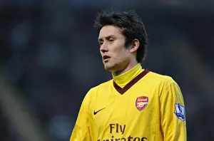 Leyton Orient V Arsenal - FA Cup 2010-2011 Prints: Tomas Rosicky: FA Cup Battle at Matchroom Stadium - Arsenal vs Leyton Orient (2011)