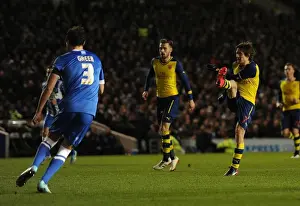 Brighton And Hove Albion V Arsenal - FA Cup 2014/15 Prints: Tomas Rosicky Scores Third Goal: Arsenal Triumphs Over Brighton & Hove Albion in FA Cup Fourth Round