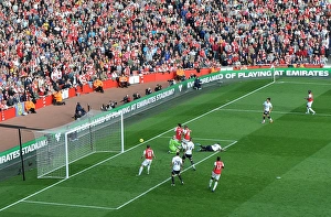 Arsenal V Tottenham 2011-12 Prints: Tomas Rosicky Scores the Third Goal: Arsenal vs. Tottenham, Premier League 2011-12