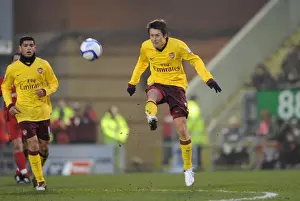 Leyton Orient V Arsenal - FA Cup 2010-2011 Prints: Tomas Rosicky: Unforgettable FA Cup Battle at Matchroom Stadium - Arsenal vs