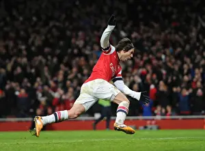 Arsenal V Tottenham Hotspur 2013-14 Prints: Tomas Rosicky's Brace: Arsenal's FA Cup Victory Over Tottenham, 2014