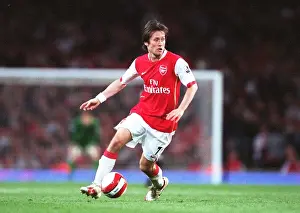 Tomas Rosicky's Brilliant Performance: Arsenal's 3-1 Victory over Manchester City, FA Premiership, Emirates Stadium (April 17, 2007)