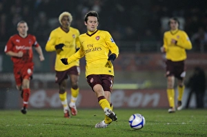 Leyton Orient V Arsenal - FA Cup 2010-2011 Prints: Tomas Rosicky's FA Cup Battle: Arsenal vs. Leyton Orient at Matchroom Stadium (2011)