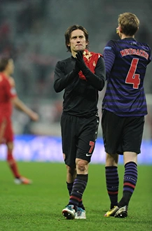 Tomas Rosicky's Farewell Applause: Arsenal FC vs. FC Bayern Munich, UEFA Champions League 2012-13