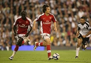 Fulham v Arsenal 2009-10 Collection: Tomas Rosicky's Goal: Arsenal's 1-0 Win Over Fulham, Barclays Premier League, 2009
