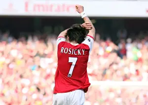 Tomas Rosicky's Historic First Goal for Arsenal: Arsenal 2-1 Bolton Wanderers, FA Premiership, Emirates Stadium, 2007
