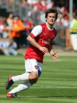 Barnet V Arsenal 2010-11 Prints: Tomas Rosicky's Standout Performance: Arsenal's 4-0 Pre-Season Triumph Over Barnet