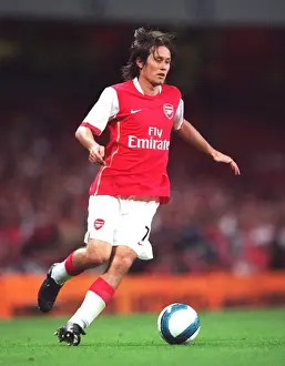 Tomas Rosicky's Triumph: Arsenal's 3-0 Victory over Sparta Prague in the UEFA Champions League (2007)