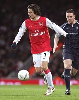 Images Dated 30th January 2007: Tomas Rosicky's Unforgettable Performance: Arsenal vs. Bolton Wanderers in the FA Cup (1-1)