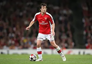 Arsenal V Olympiacos 2009-10 Prints: Tomas Rosicky's Winning Goal: Arsenal's 2-0 Victory over Olympiacos in the UEFA Champions League