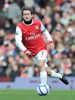 Images Dated 30th January 2011: Tomas Rosicly (Arsenal). Arsenal 2: 1 Huddersfield Town, FA Cup Fourth Round