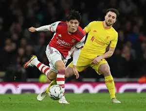 Tomiyasu vs. Jota: Battle in the Carabao Cup Semi-Finals - Arsenal vs. Liverpool Showdown