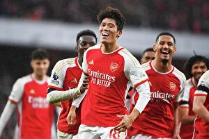 Arsenal v Sheffield United 2023-24 Collection: Tomiyasu's Fifth: Arsenal's Thrilling 5-Goal Spree vs Sheffield United (2023-24)