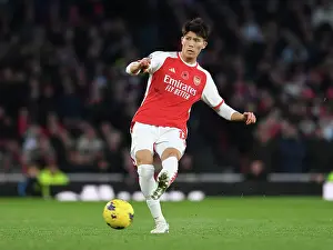 Tomiyasu's Star Performance: Arsenal Overpowers Burnley, 2023-24 Premier League