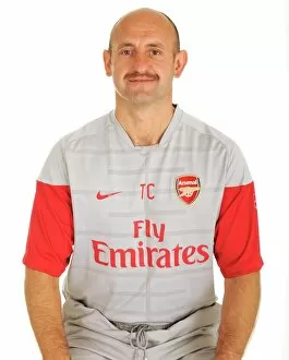 1st Team Player Images 2009-10 Collection: Tony Colbert (Arsenal fitness coach)