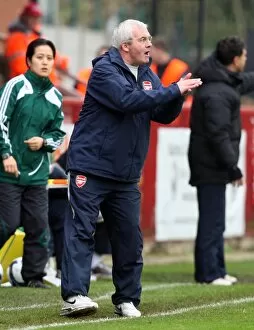Tony Gervaise the Arsenal Ladies Manager