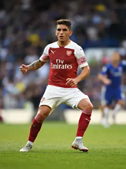 Chelsea V Arsenal 2018-19 Prints: Torreira in Action: Chelsea vs. Arsenal Premier League Clash (2018-19)