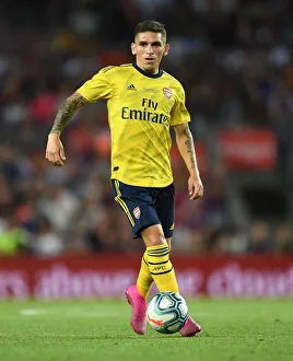 Torreira in Action: FC Barcelona vs. Arsenal Pre-Season Clash, 2019