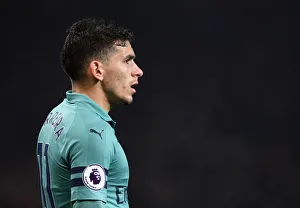 Manchester United V Arsenal 2018-19 Prints: Torreira in Action: Manchester United vs. Arsenal, Premier League 2018-19