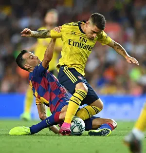 Torreira vs. Busquets: A Midfield Battle - FC Barcelona vs. Arsenal (2019)