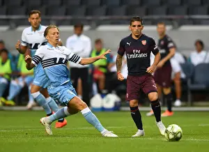 Torreira vs. Leiva: Intense Battle in Arsenal's Pre-Season Clash with Lazio