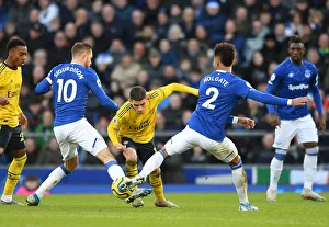 Everton V Arsenal 2019-20 Prints: Torreira vs Sigurdsson: Everton vs Arsenal