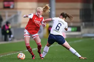 Tottenham Hotspur Women V Arsenal Women 2022-23 Prints: Tottenham Hotspur vs. Arsenal: Intense Battle in FA Women's Super League