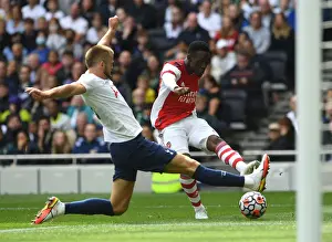 Tottenham Hotspur V Arsenal - The Mind Series 2021-22 Prints: Tottenham vs Arsenal: Intense Battle for The Mind Series Title