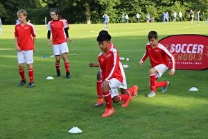 Images Dated 18th August 2017: Train with Arsenal Football Club: Arsenal Soccer School Residential Camp 2017